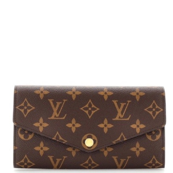 Louis Vuitton Sarah Monogram /Fuchsia Wallet - Picture 1 of 12
